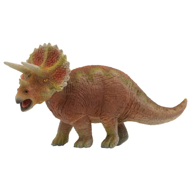 bullyland-dinopark-61446-triceratops-spielfigur-16-7-cm-pvc-frei image 1