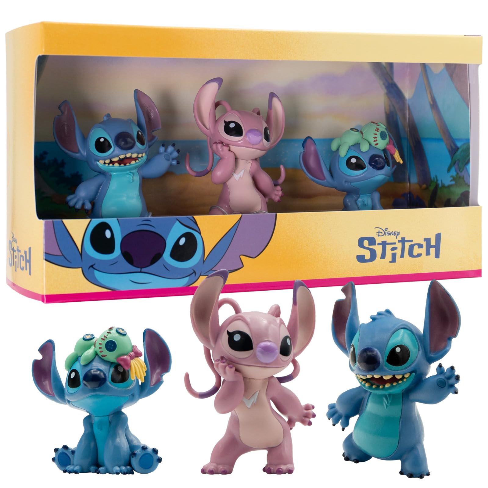 bullyland-disney-classic-stitch-3er-geschenkbox-figuren image 1