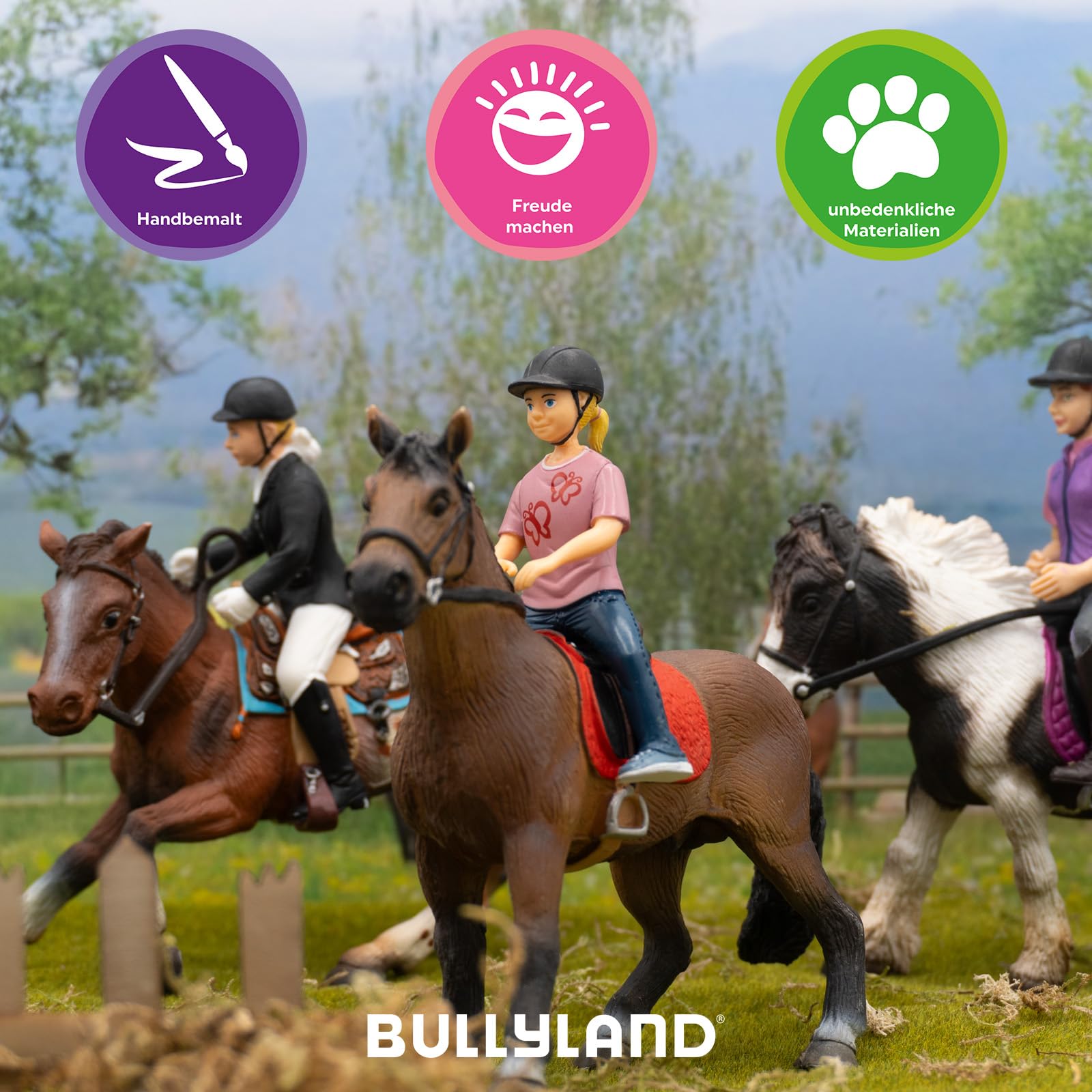 bullyland-paddock-62643-reiterin-emily-figur-8-3-cm image 5