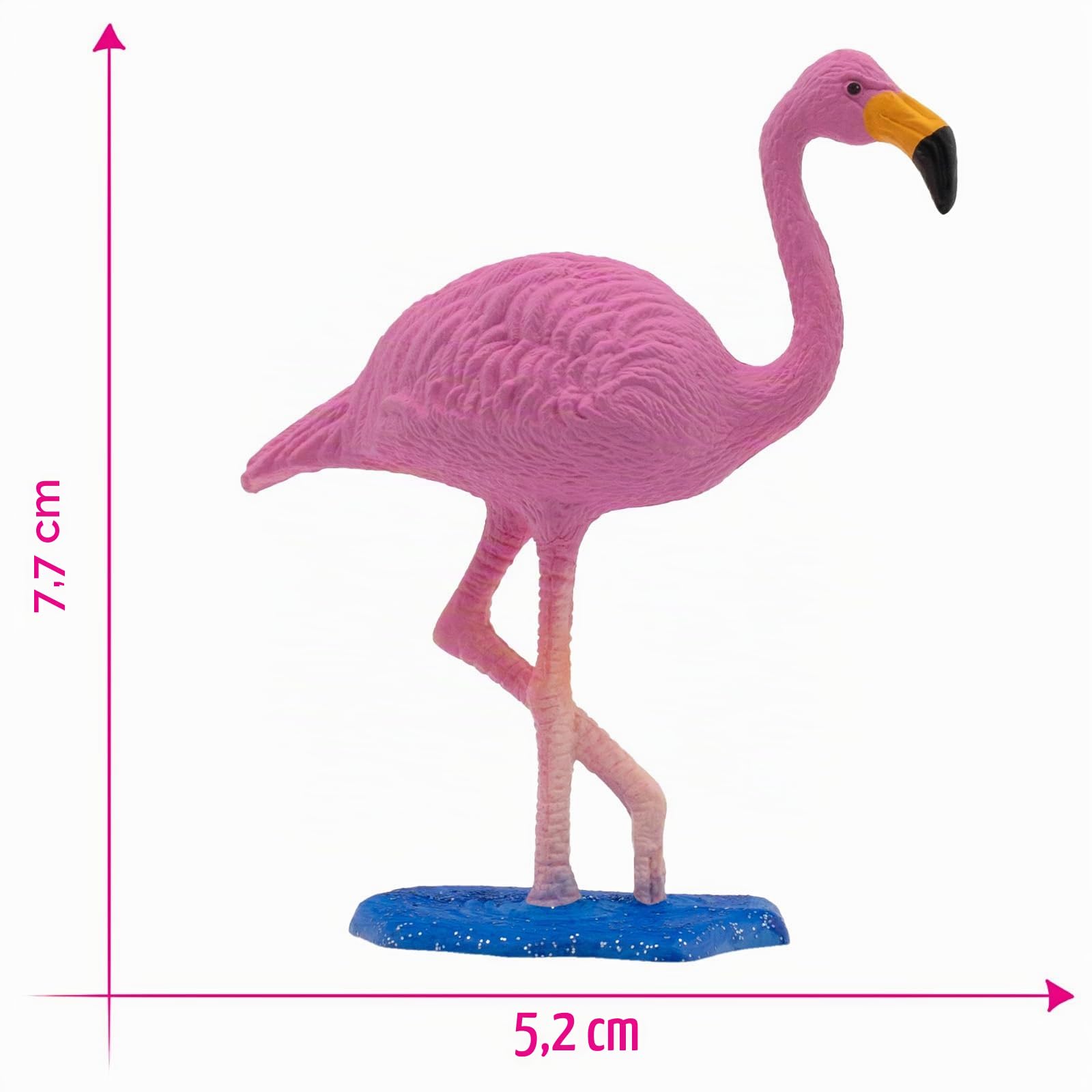 bullyland-bird-world-flamingo-63716-spielfigur-pink-7-7-cm image 2