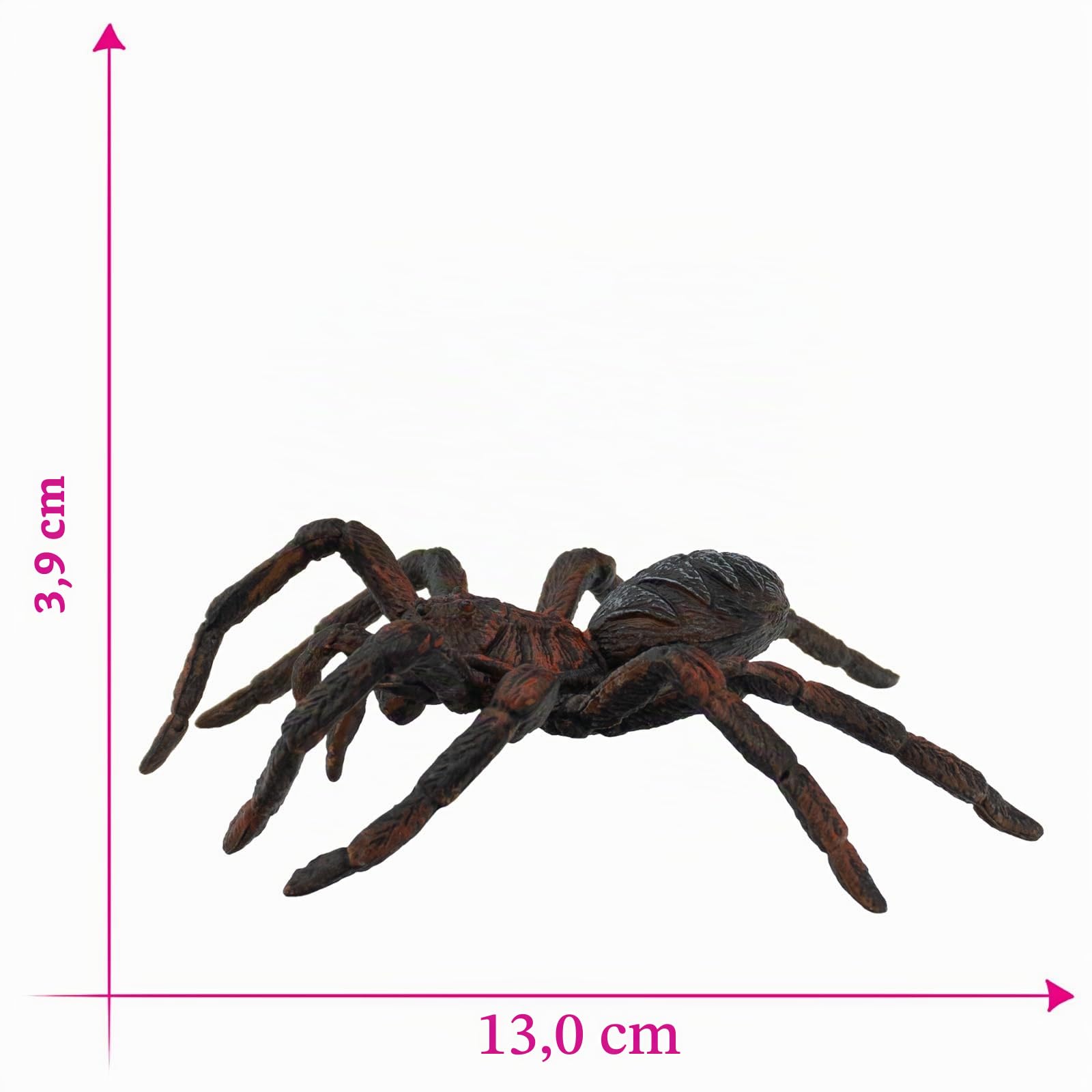 bullyland-crawlers-68430-wolfsspinne-spielfigur-13-cm image 2