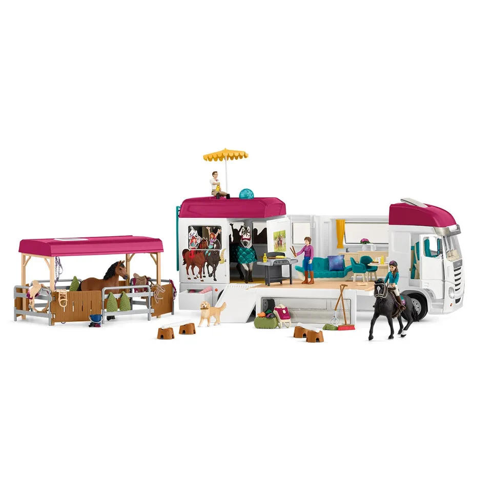 schleich-horse-club-42619-pferdetransporter-spielset image 1