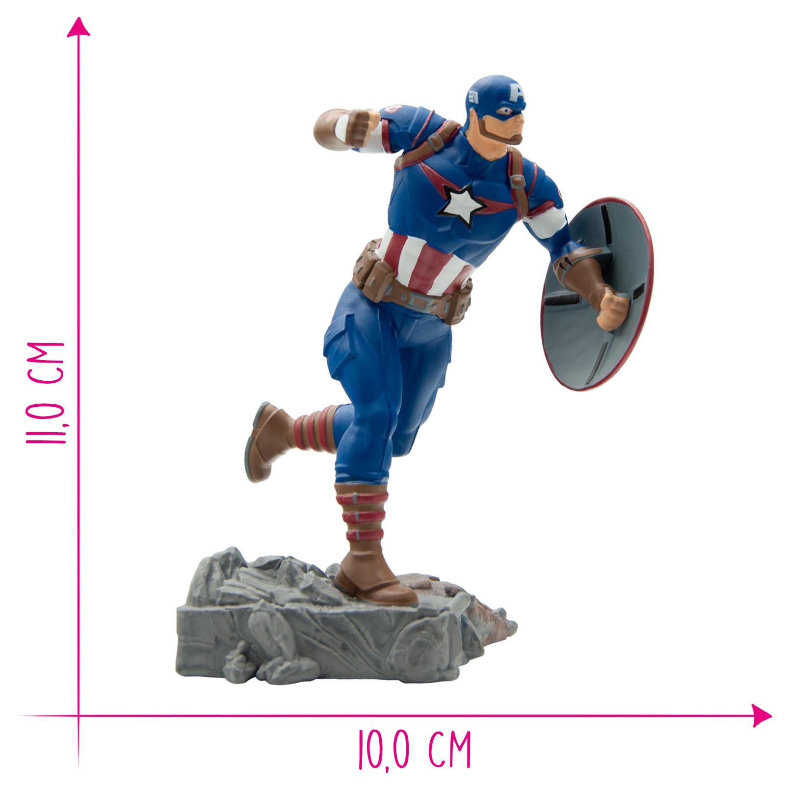 bullyland-marvel-11335-captain-america-figur-11-cm image 2