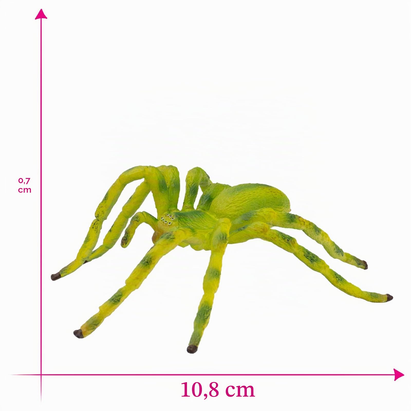 bullyland-crawlers-gr-ne-huschspinne-tierfigur-68455 image 2