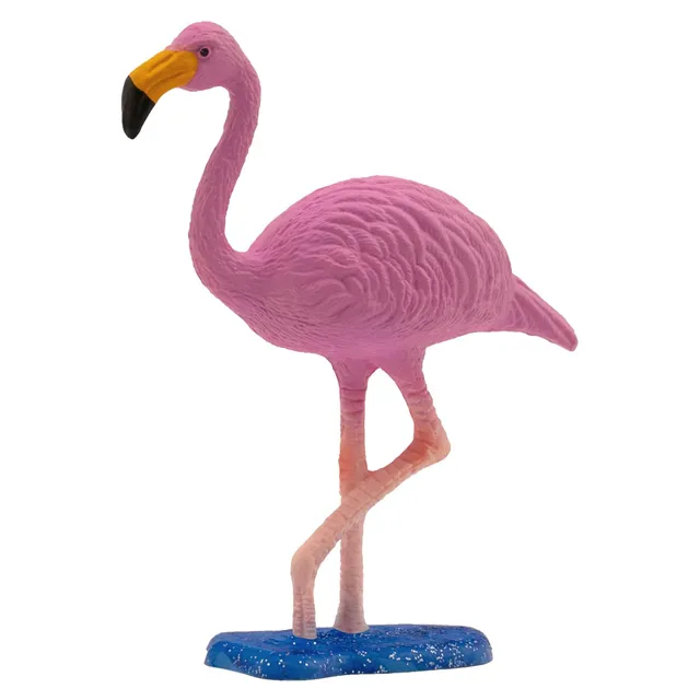 bullyland-bird-world-flamingo-63716-spielfigur-pink-7-7-cm image 1
