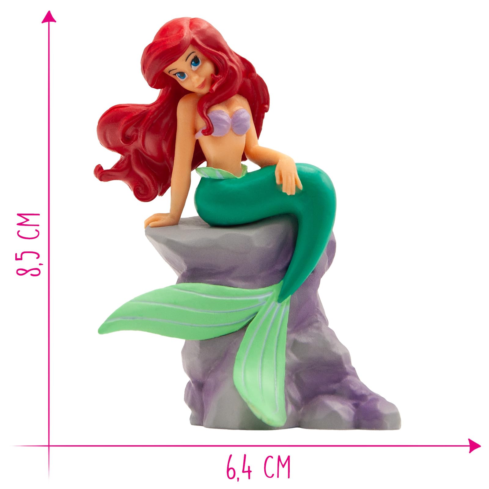 bullyland-disney-princess-arielle-12310-spielfigur-8-5-cm-meerjungfrau image 2
