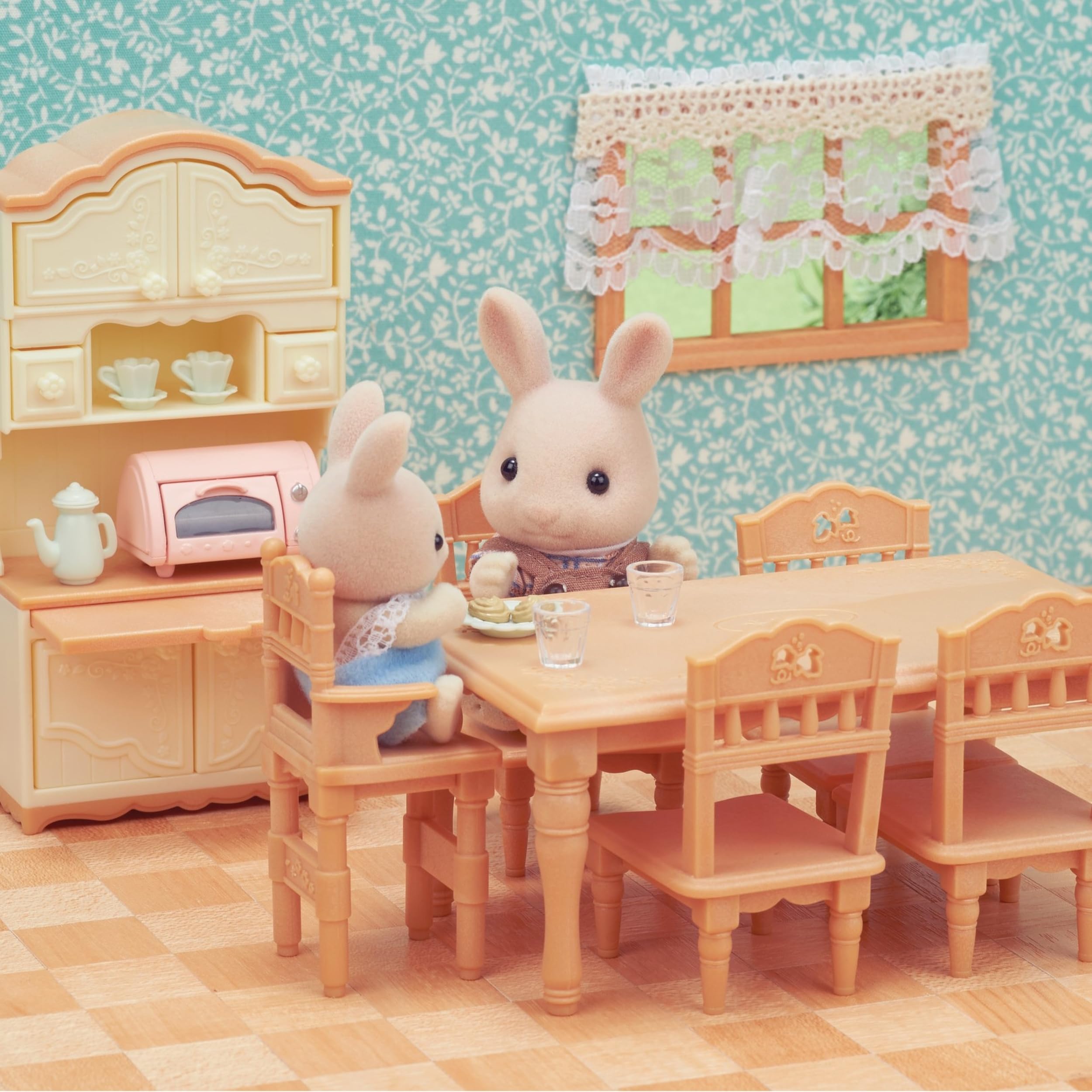 sylvanian-families-5340-landhaus-esszimmer-m-bel-puppenhaus-einrichtung image 5