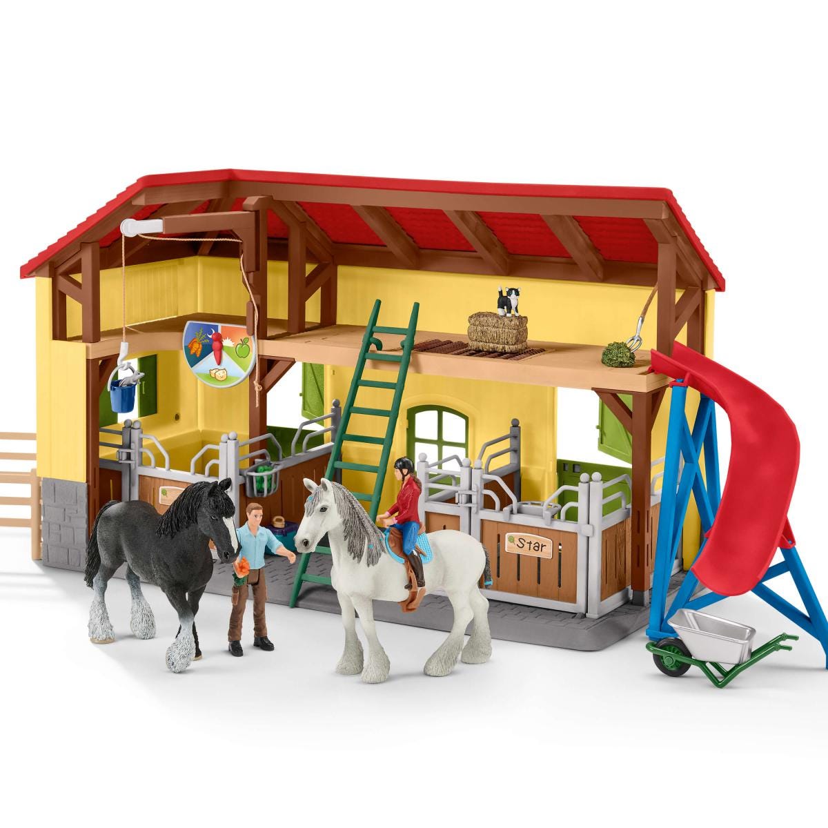 schleich-horse-club-pferdestall-42485-spielset-mit-tieren-und-zubeh-r image 3