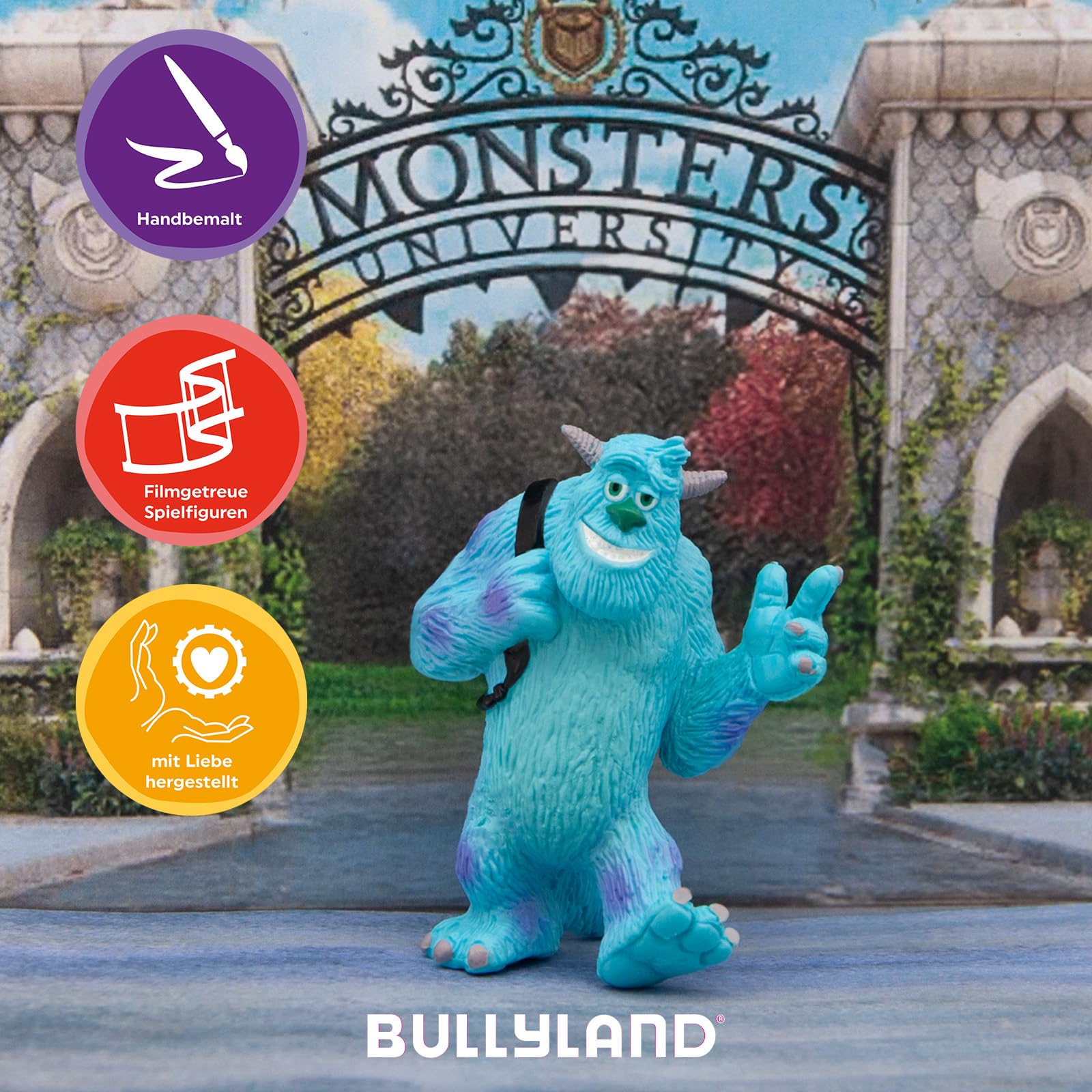 bullyland-disney-pixar-12583-sulley-spielfigur-7-7-cm-monster-ag image 5