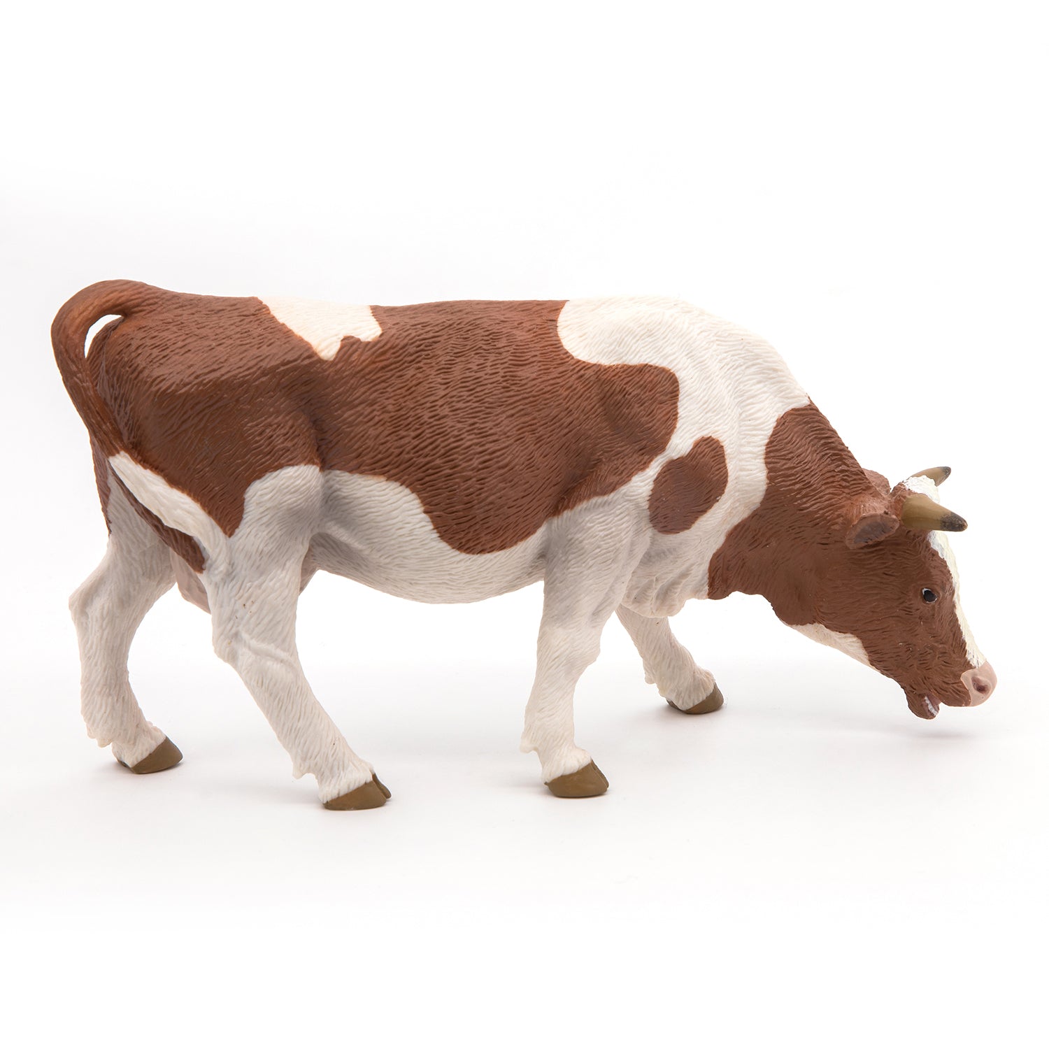papo-farmyard-friends-simmentaler-kuh-grasend-figur image 3
