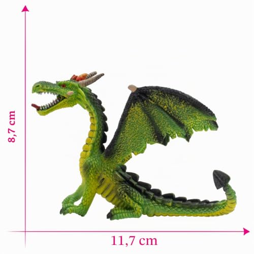 bullyland-75593-gr-ner-drache-spielfigur-pvc-frei-8-7-cm image 8