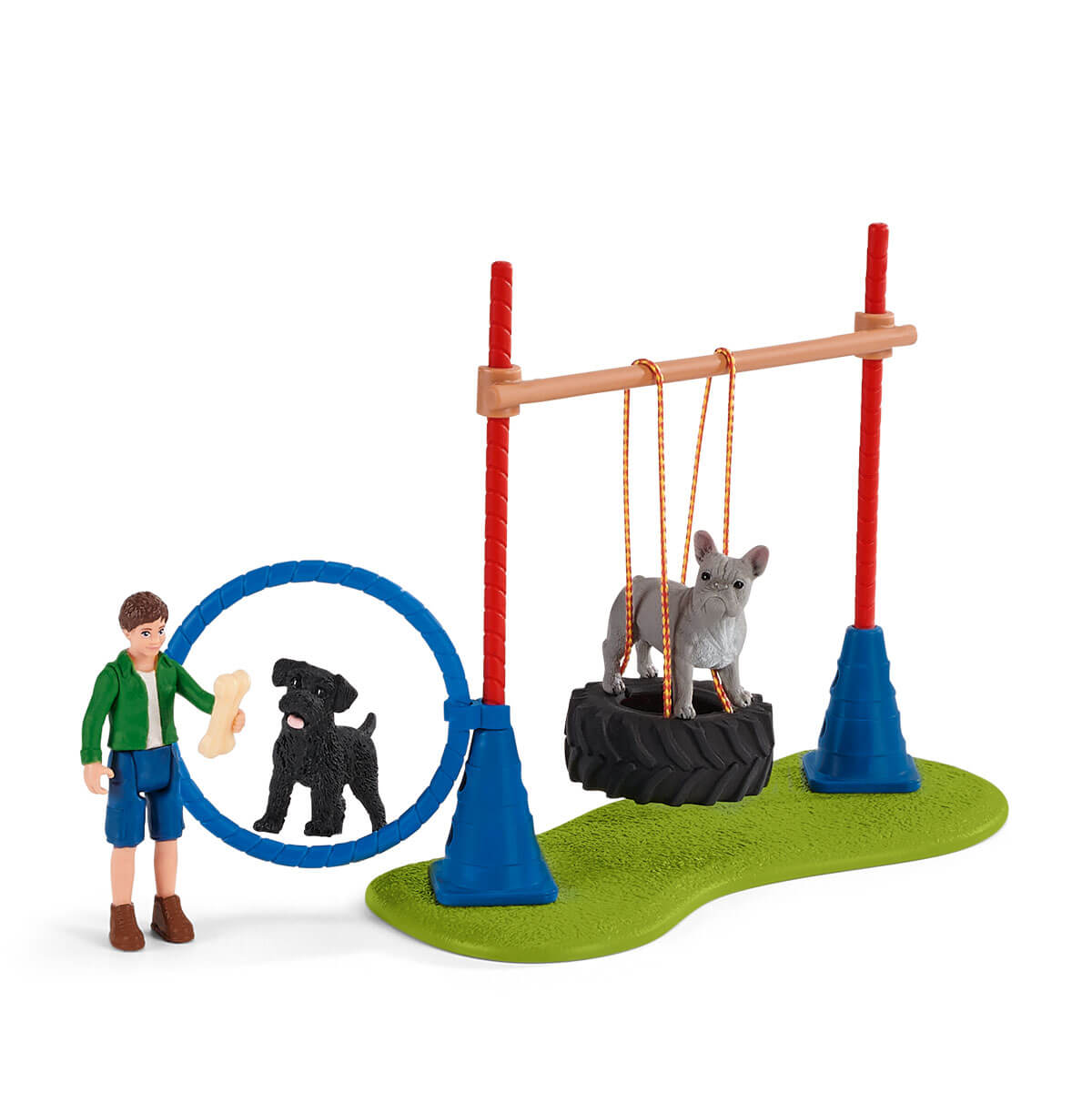 schleich-farm-world-spielspa-f-r-hunde-set-42536 image 2