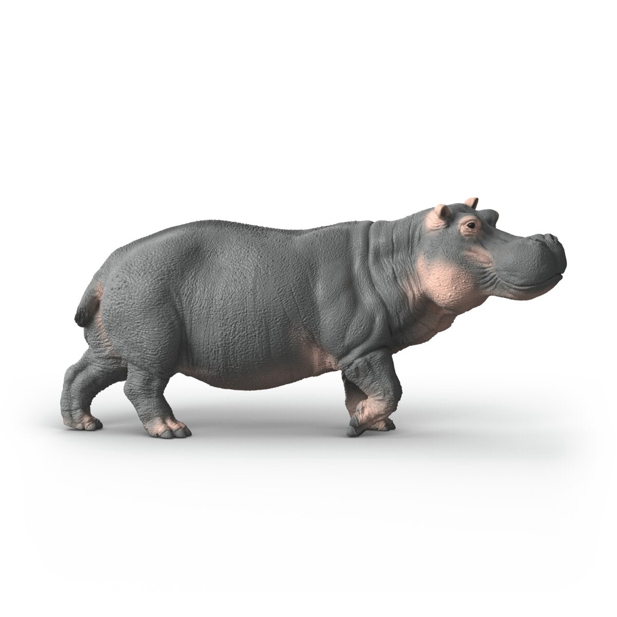 schleich-wild-life-flusspferd-tierfigur-grau-14938 image 5