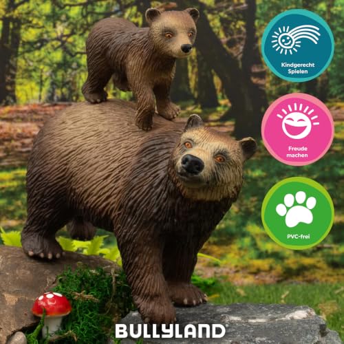 bullyland-forest-animals-69399-braunb-r-junges-tierfigur-5-cm image 5