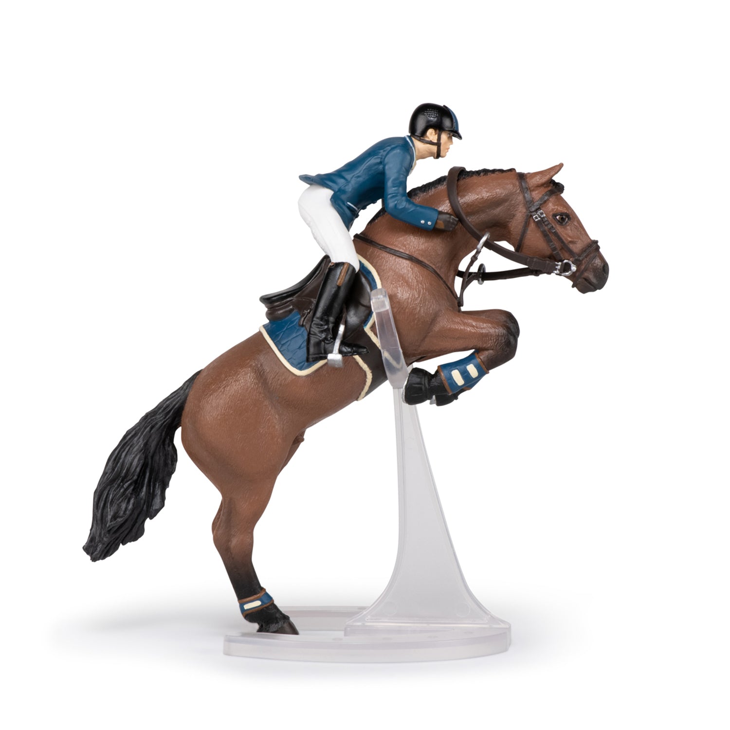 papo-horses-springpferd-mit-reiter-figur-turnier image 4