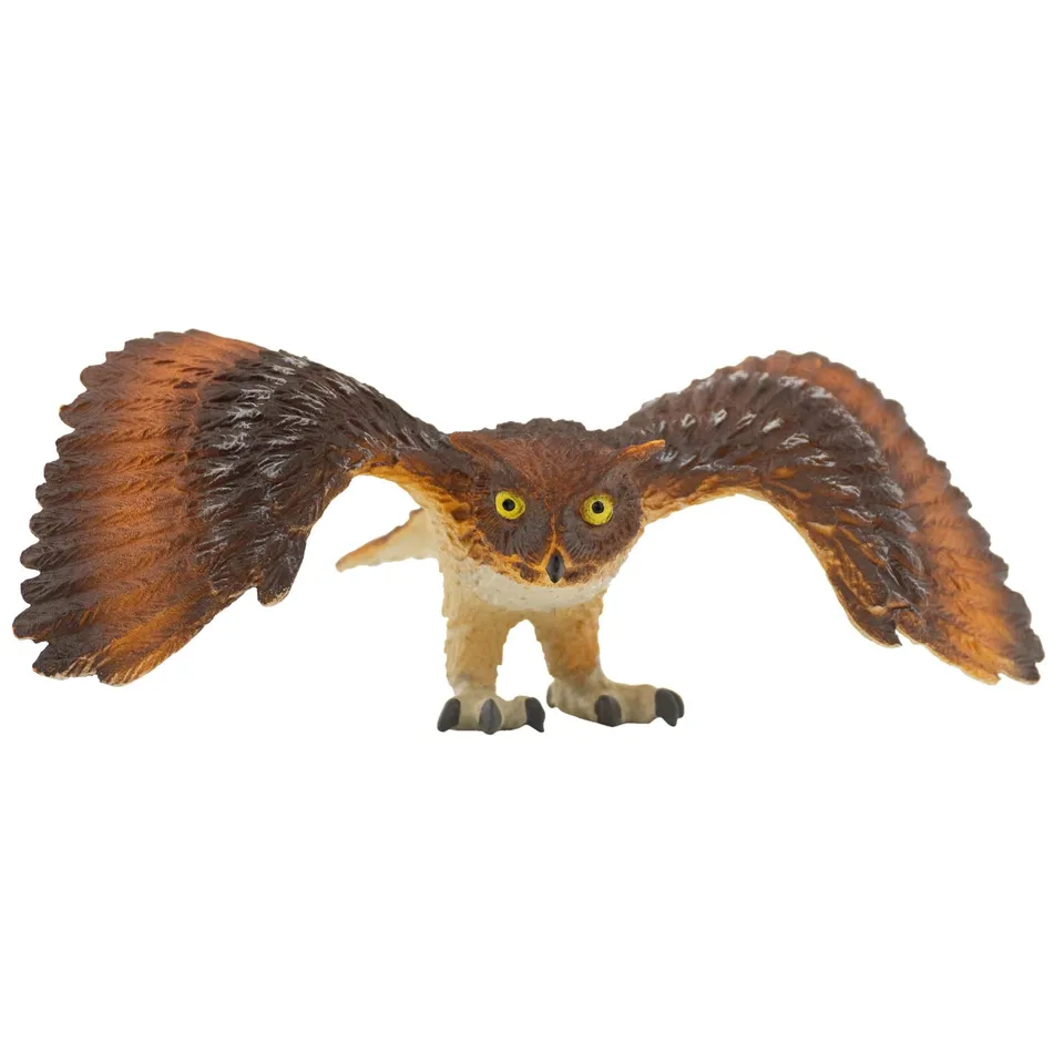 bullyland-bird-world-uhu-69396-tierfigur-12-3-cm-eule image 1