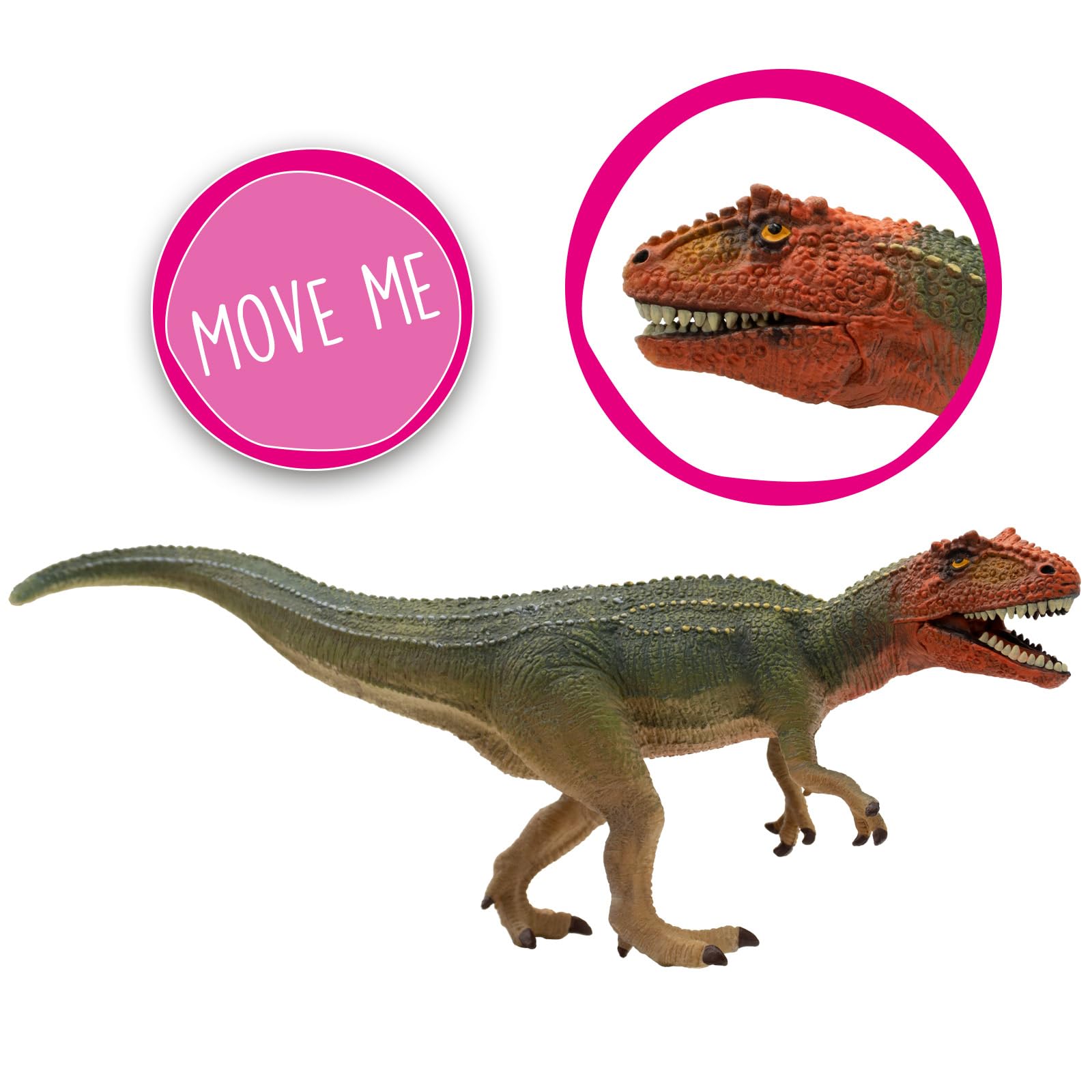 bullyland-dinopark-giganotosaurier-61472-dinosaurier-31-5-cm image 3