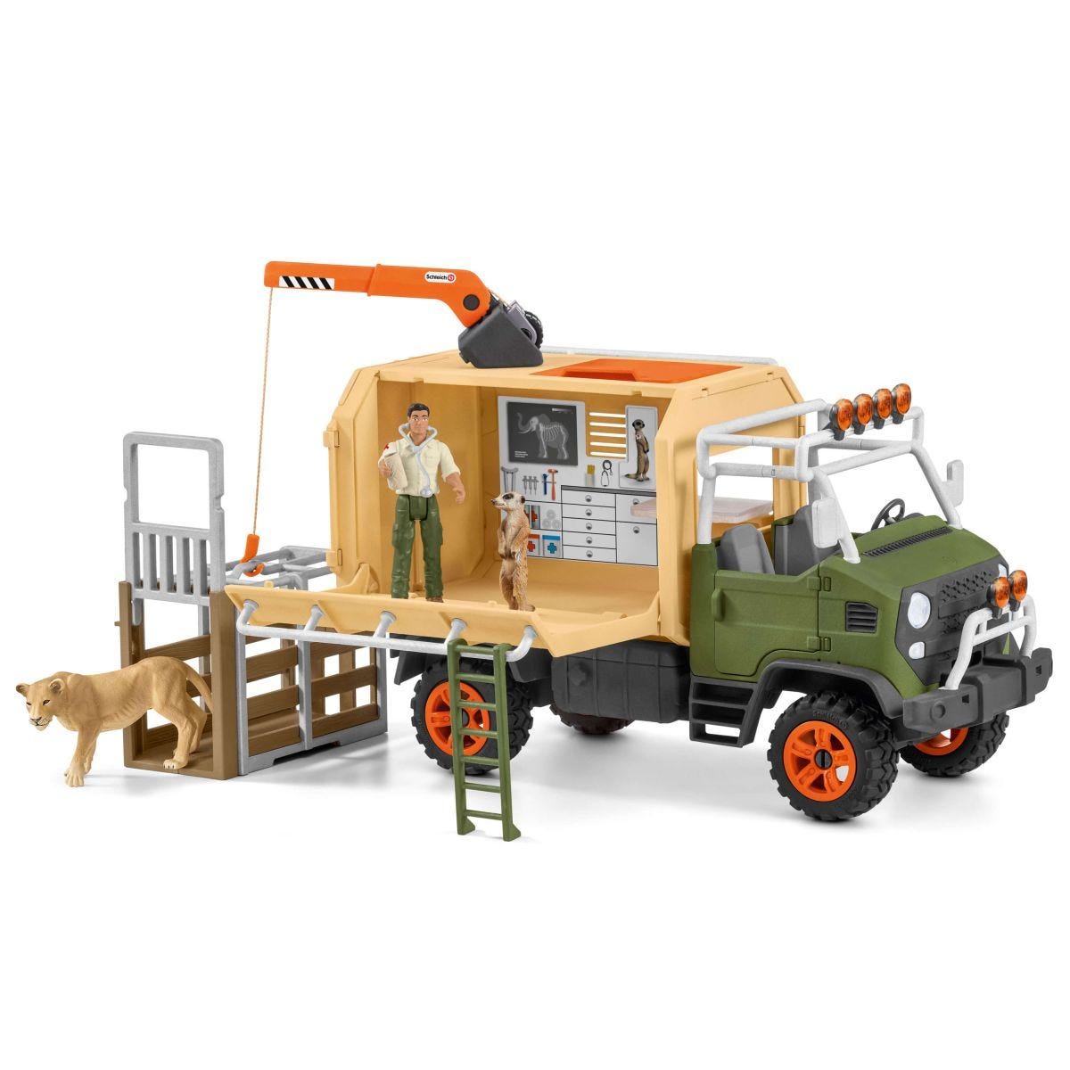 schleich-wild-life-tierrettungs-truck-safari-spielset-l-win image 1