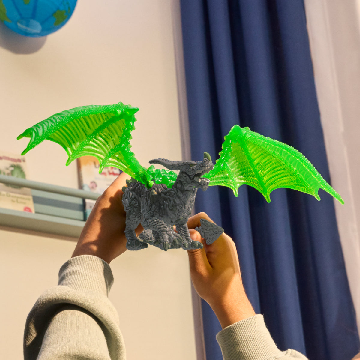 schleich-eldrador-felsdrache-drachenfigur-70847-kristalle image 2