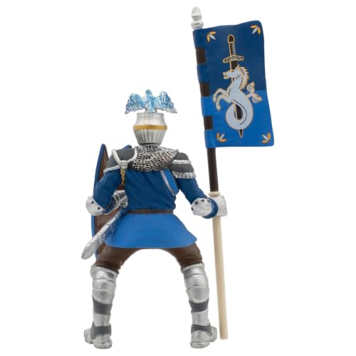 bullyland-turnierritter-80785-spielfigur-blauer-ritter-mit-schild image 8