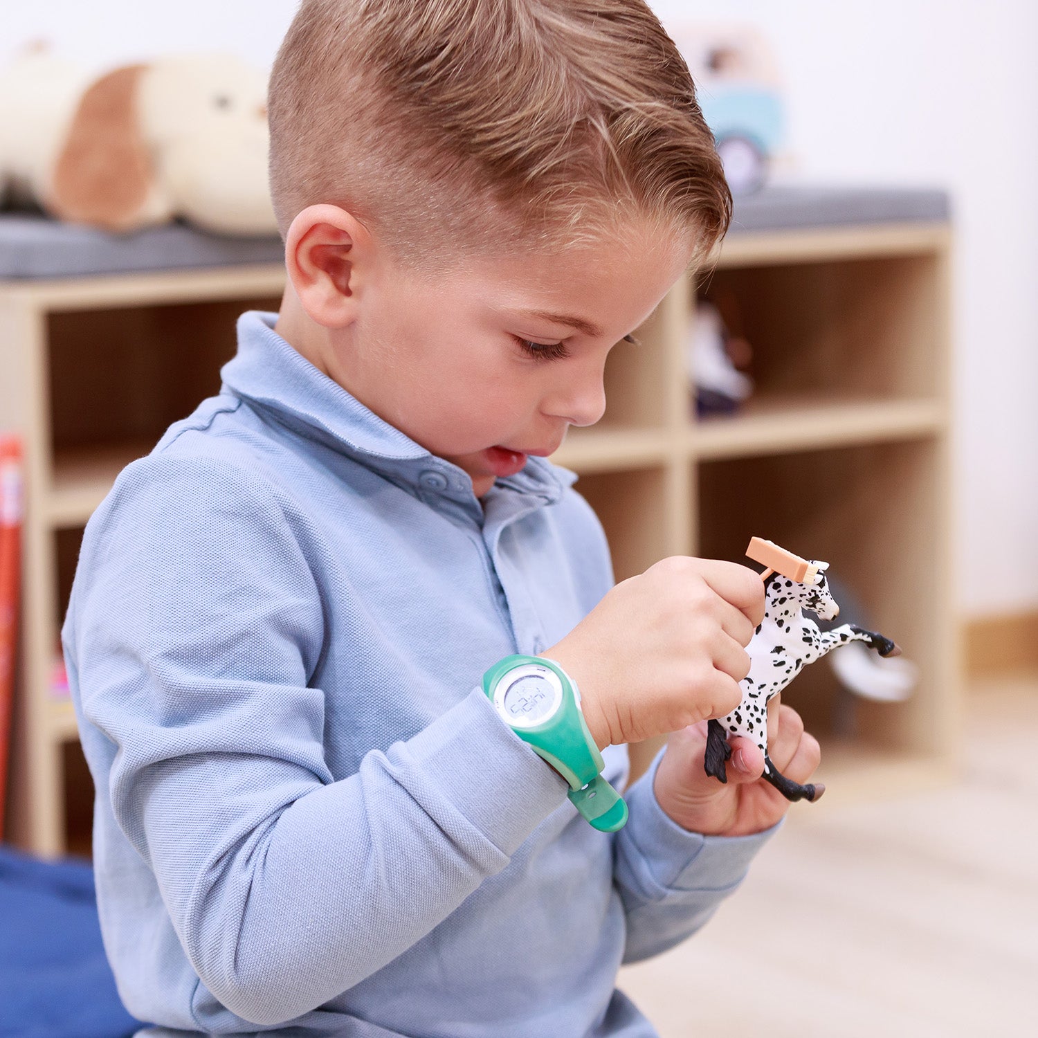 papo-horses-appaloosa-fohlen-schwarz-spielfigur-gefleckt image 2