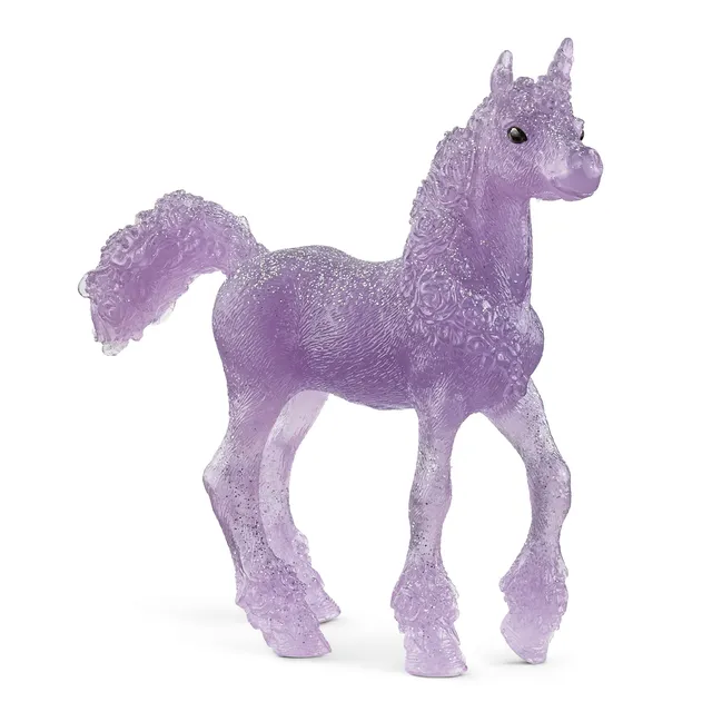 schleich-bayala-sammeleinhorn-yuma-einhornfigur-lila image 1