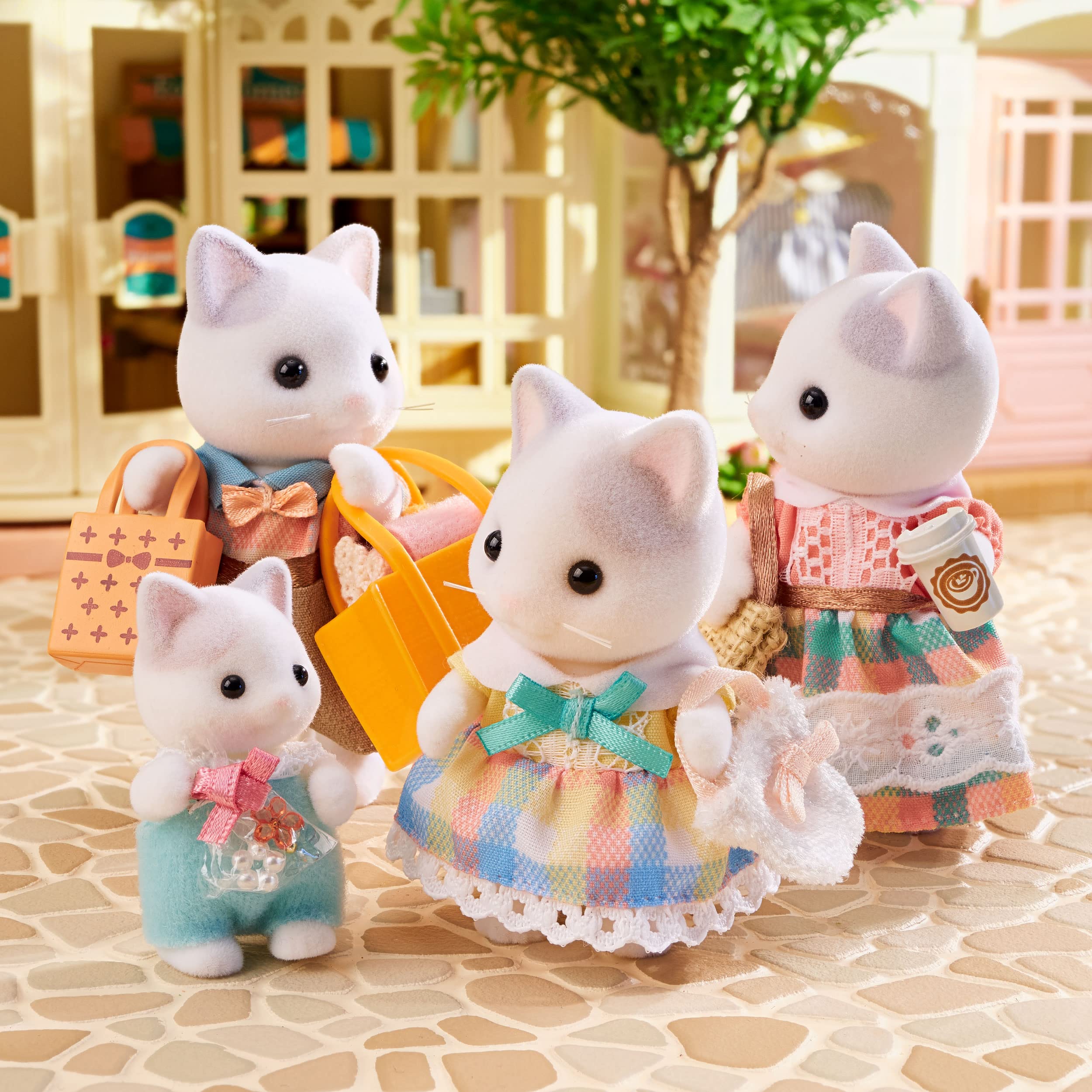 sylvanian-families-5738-milchkatzen-familie-figuren-mit-zubeh-r image 4