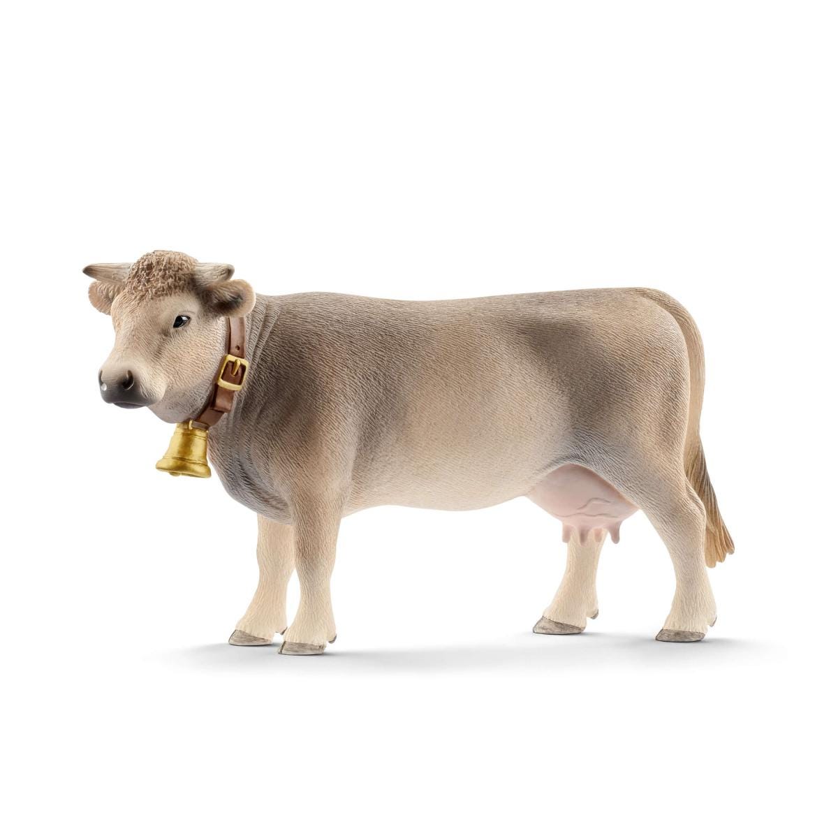 schleich-farm-world-braunvieh-kuh-figur-13874-braun image 1