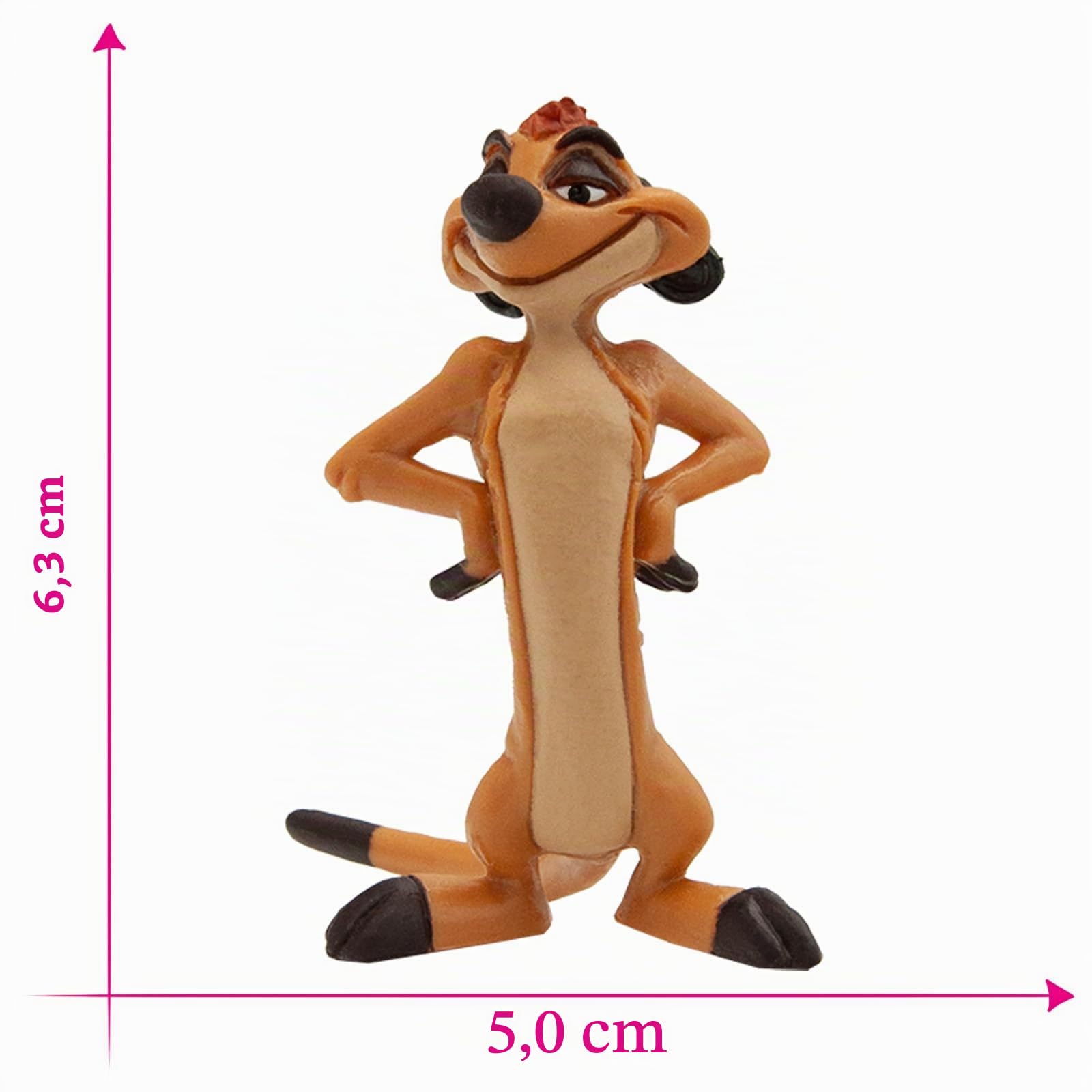 bullyland-12534-disney-timon-erdm-nnchen-spielfigur-6-3cm image 2
