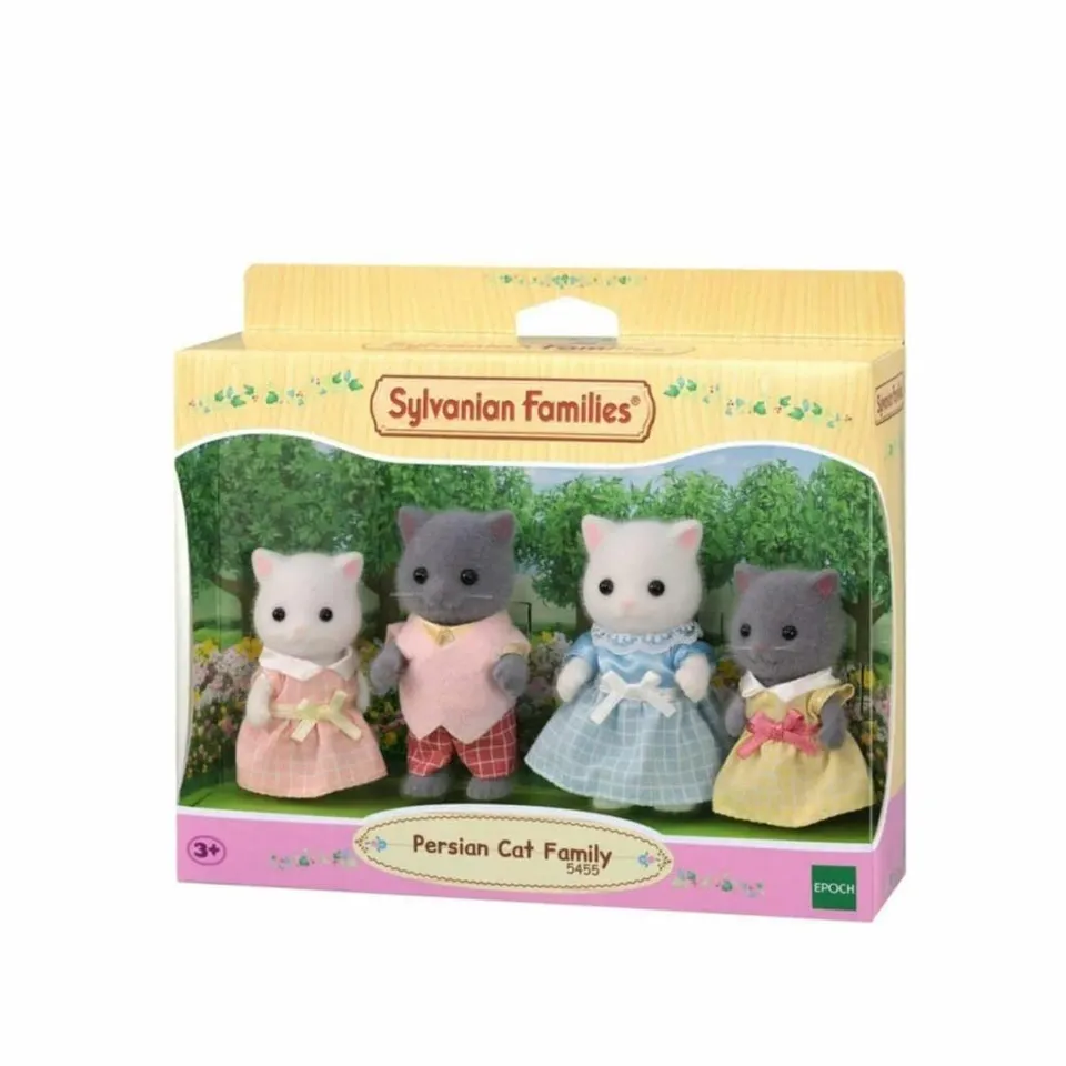 sylvanian-families-5455-perserkatzen-familie-figuren-puppenhaus-4er-set image 1