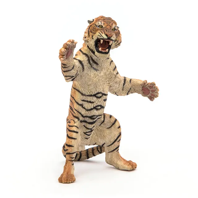 papo-wildlife-tiger-stehend-raubtier-figur image 1