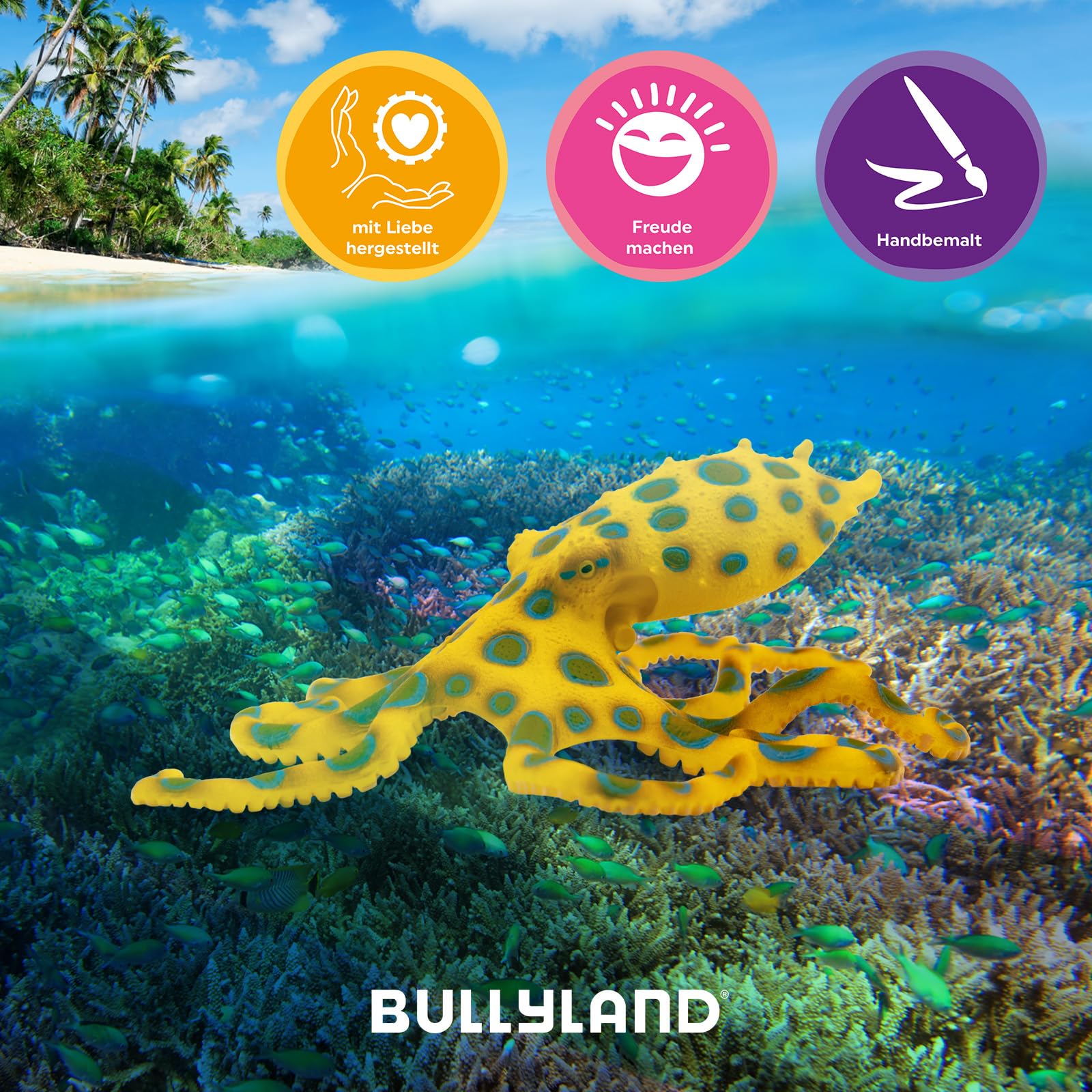 bullyland-marine-world-blauring-oktopus-67510-figur-13-8-cm image 5