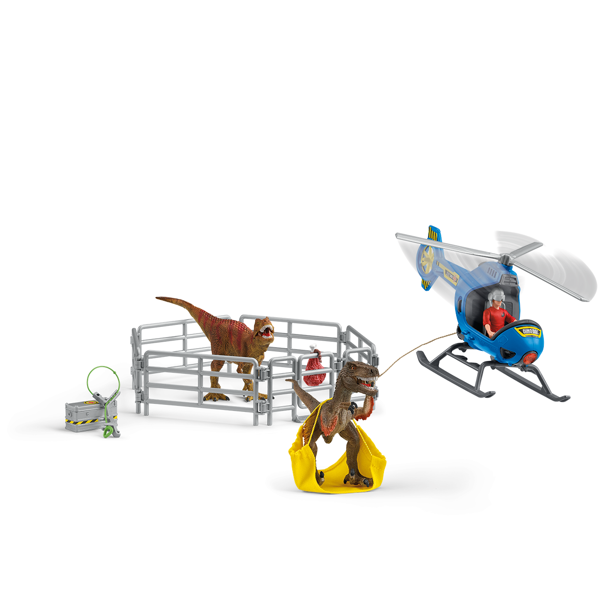 schleich-dinosaurs-dino-helikopterrettung-spielset-72216 image 1
