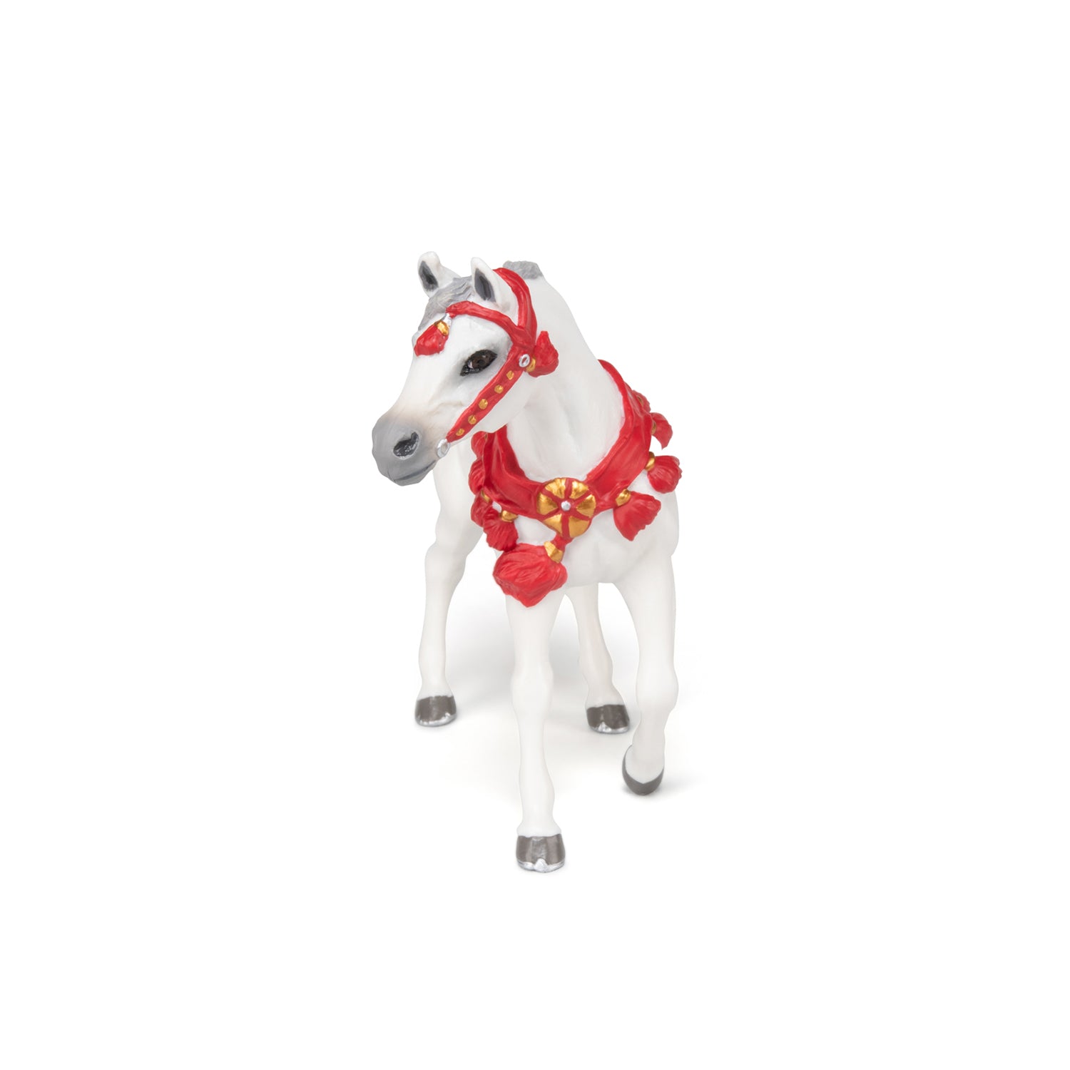 papo-araber-pferdefigur-wei-paradekleid-sammler image 3