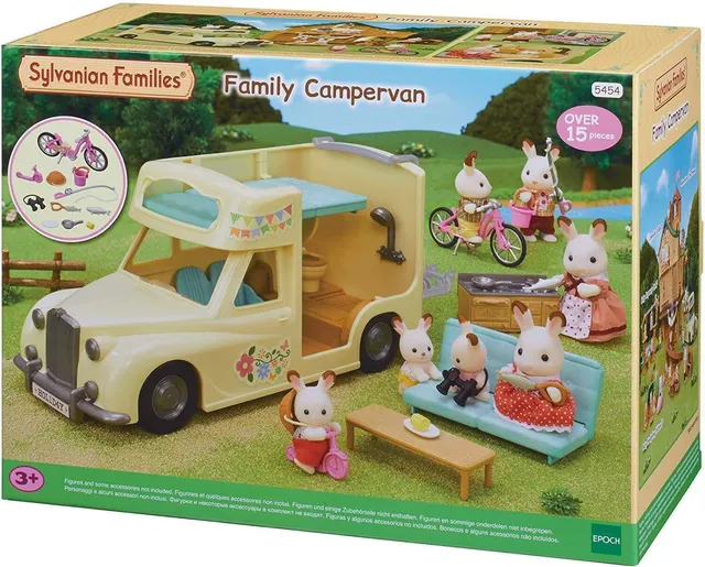 sylvanian-families-5454-wohnmobil-puppenhaus-auto-spielset-familie image 1