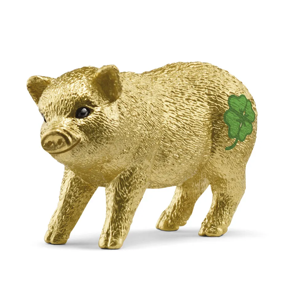 schleich-farm-world-72232-goldenes-gl-cksschwein-figur image 1