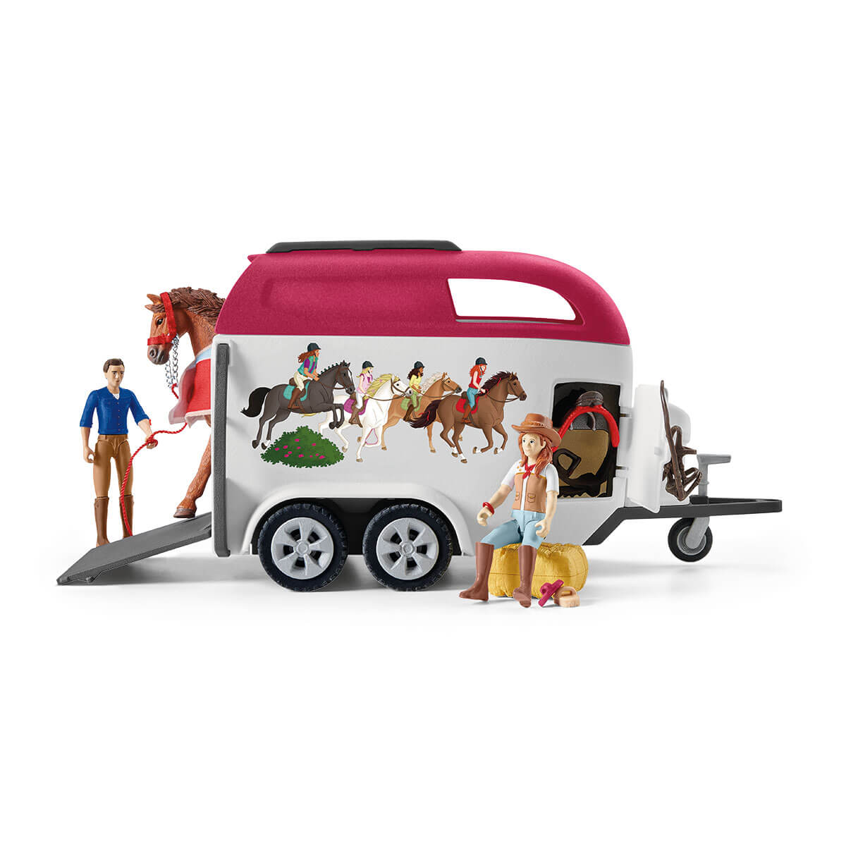 schleich-horse-club-abenteuer-auto-pferdeanh-nger-spielset-42535 image 4