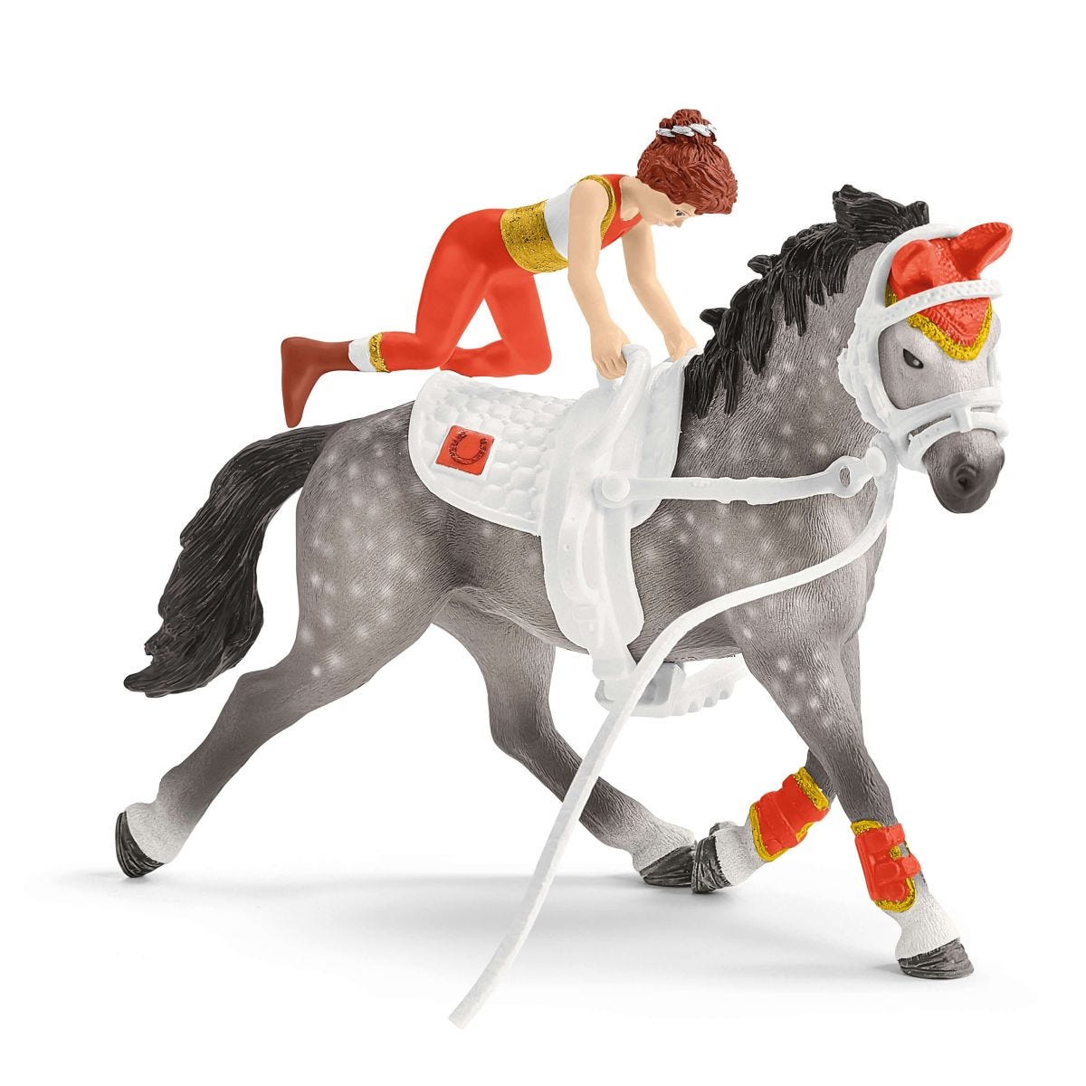 schleich-horse-club-mias-voltigier-reitset-spielset-42443-mit-pferd image 5