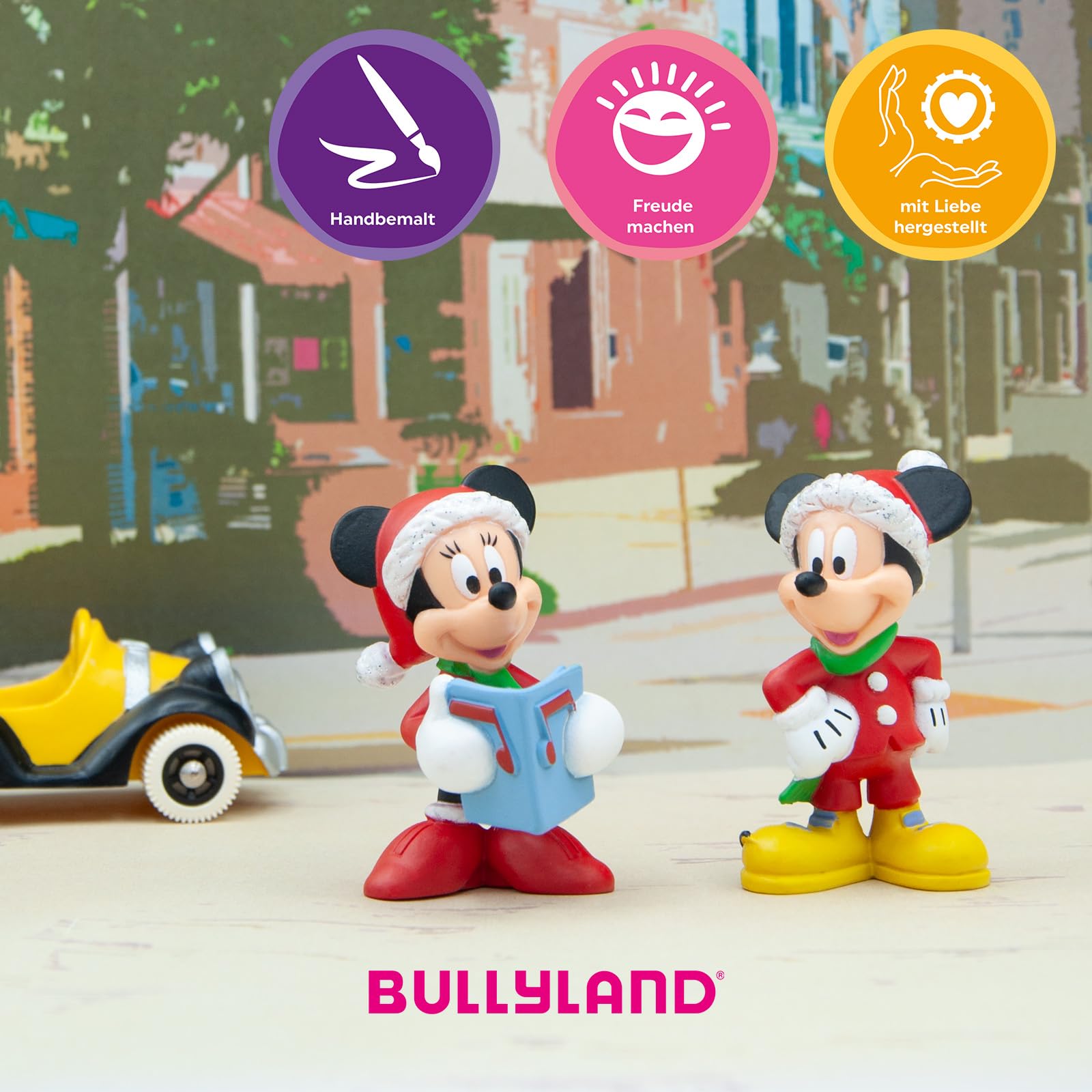 bullyland-disney-15074-spielfiguren-set-mickey-minnie-weihnachten image 5