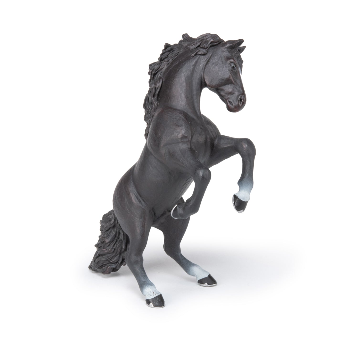 papo-horses-schwarzes-steigendes-pferd-figur image 5