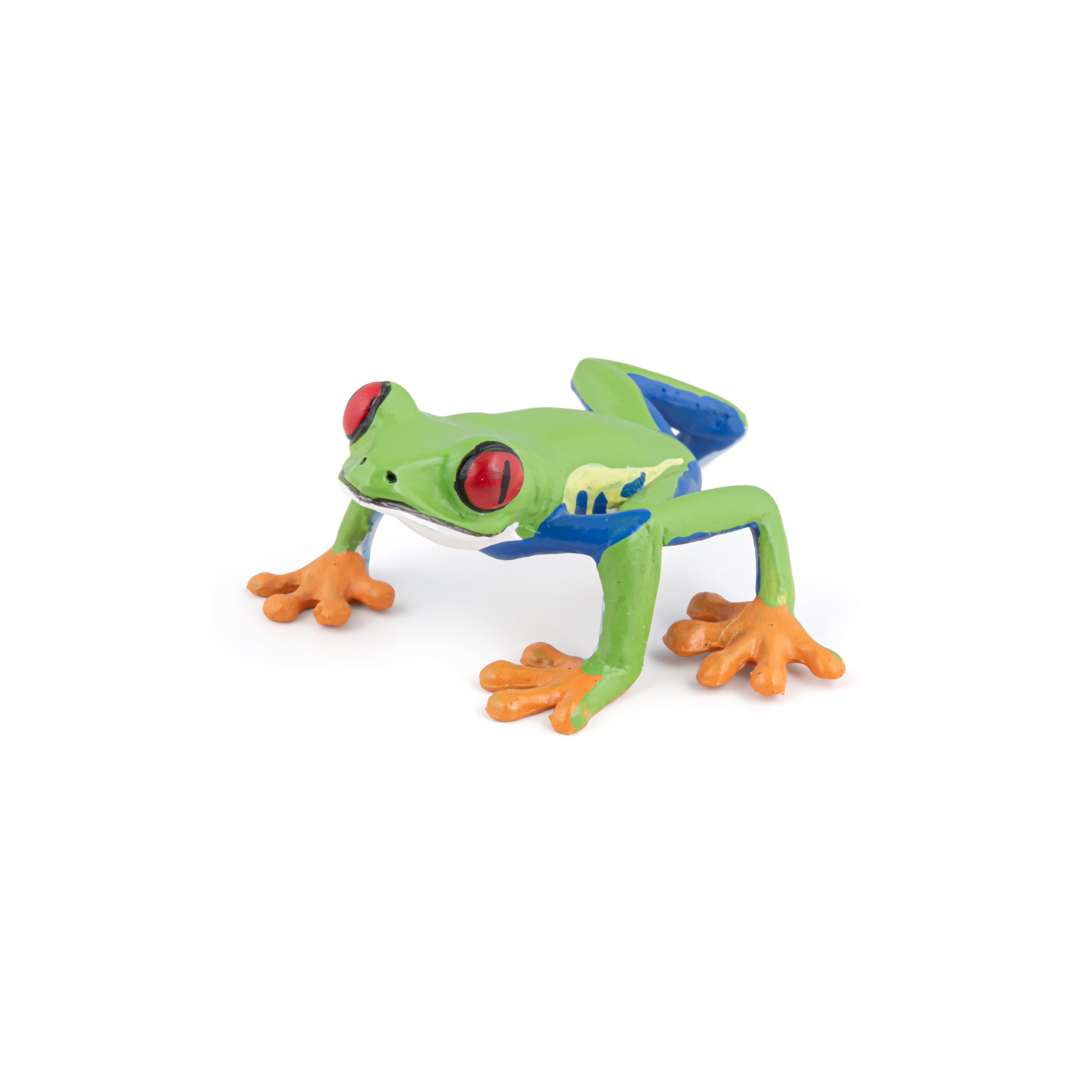 papo-wildlife-rotaugenlaubfrosch-tierfigur-regenwald-frosch image 1