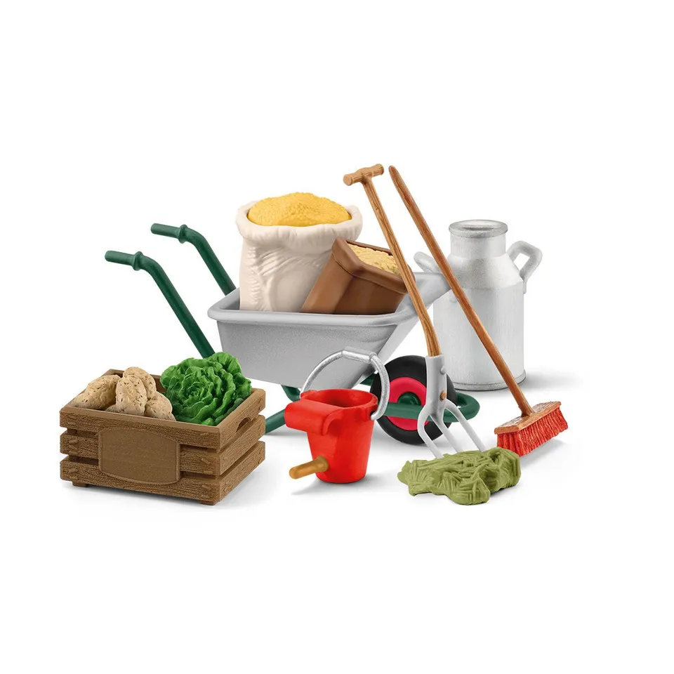 schleich-horse-club-stall-zubeh-r-spielfiguren-futter-set image 1