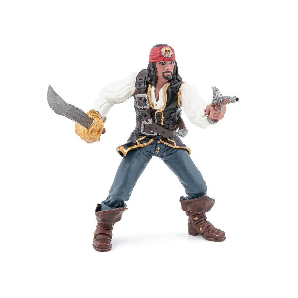 papo-pirates-pirat-mit-pistole-figur-mit-s-bel image 1