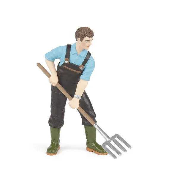 papo-farmyard-g-rtner-figur-arbeitskleidung image 1