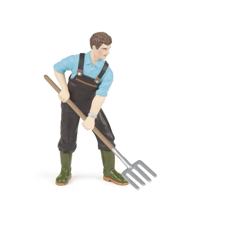 papo-farmyard-g-rtner-figur-arbeitskleidung image 1
