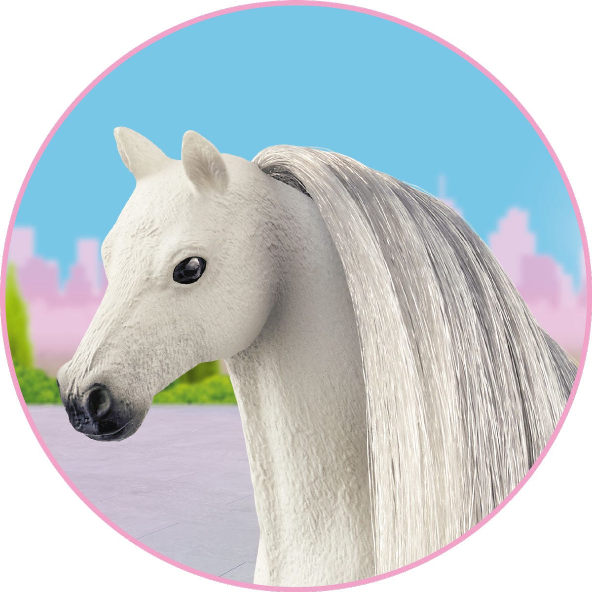 schleich-horse-club-42652-beauty-horses-grey-frisierpferd image 2