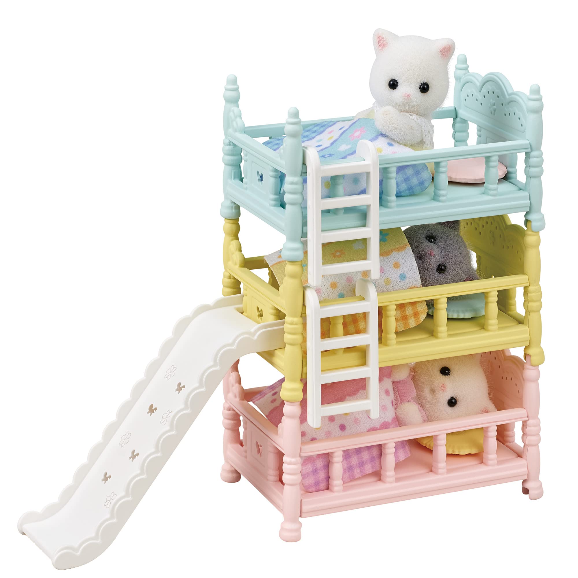 sylvanian-families-baby-5741-babyhochbett-puppenhaus-3-betten image 7
