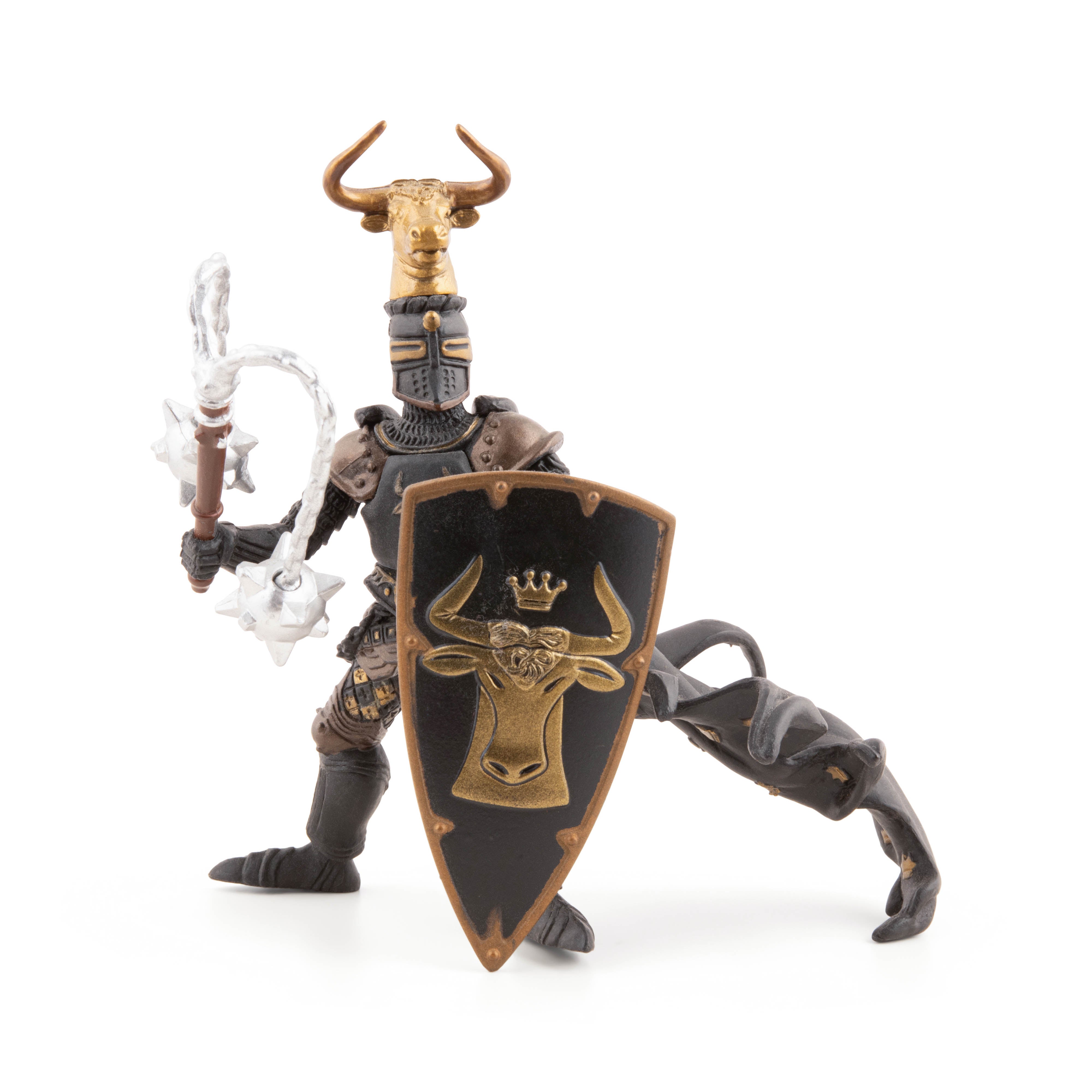 papo-medieval-master-of-arms-stier-ritterfigur-schild image 2