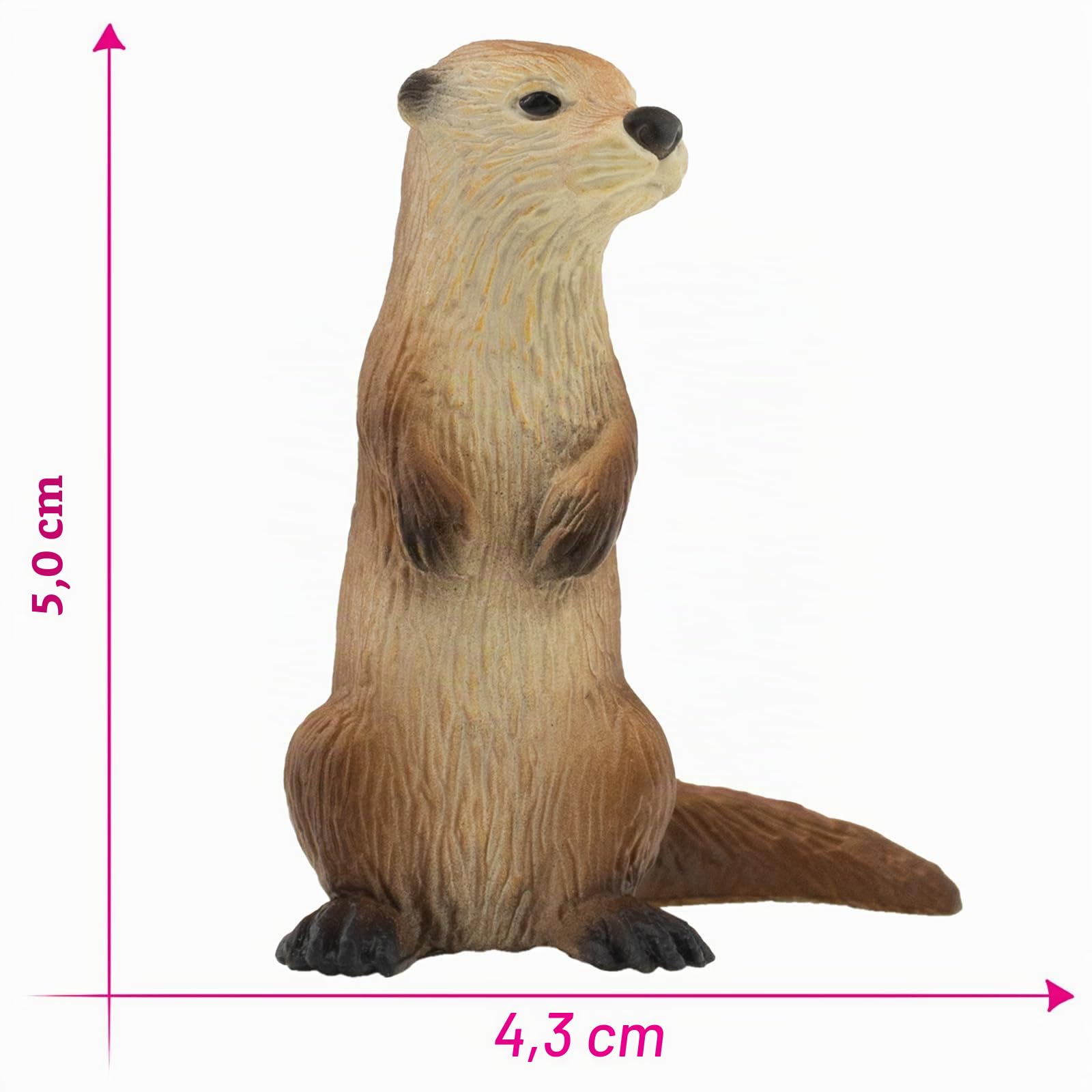 bullyland-forest-animals-otter-64462-spielfigur-5-cm-pvc-frei image 2