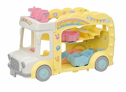 sylvanian-families-school-5744-bus-regenbogen-spielset image 8